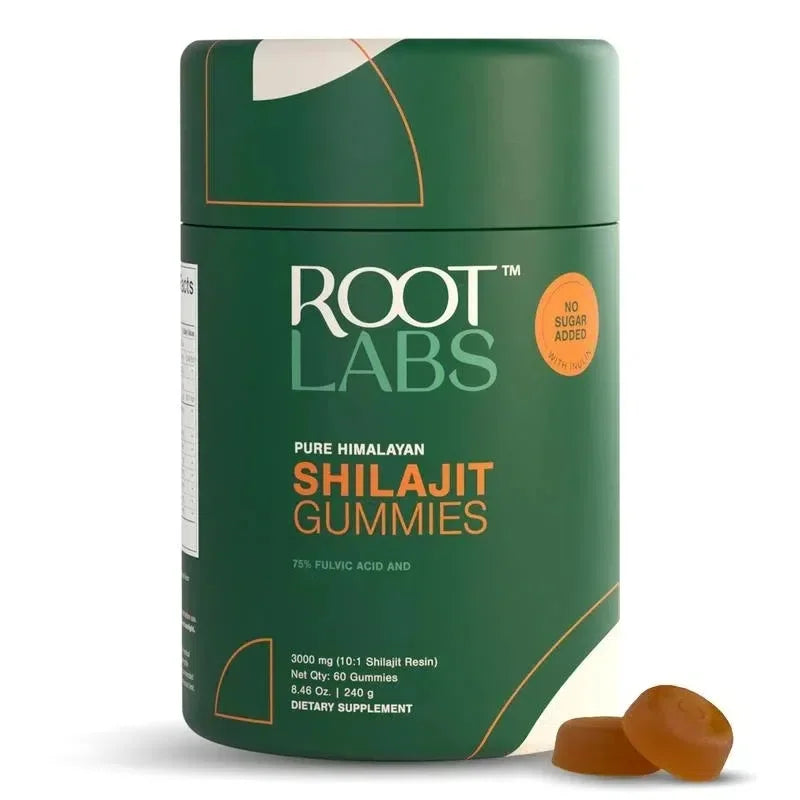 【🔥Last day for 75%OFF】 Pure Himalayan Shilajit Gummies | With KSM 66 & other herbs | No Added Sugar | 60 Individually Wrapped Chewables | 1 month pack | Edible Supplement