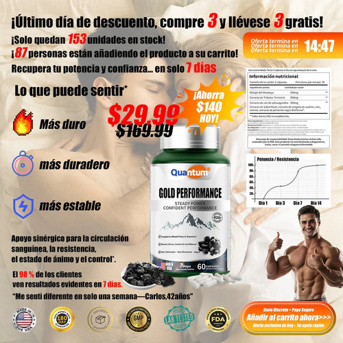 𝑸𝙪𝒂𝙣𝒕𝙪𝒎® 𝐂𝐚́𝐩𝐬𝐮𝐥𝐚𝐬 𝐝𝐞 𝐑𝐞𝐧𝐝𝐢𝐦𝐢𝐞𝐧𝐭𝐨 𝐆𝐨𝐥𝐝 — 𝐑𝐞𝐜𝐮𝐩𝐞𝐫𝐚 𝐭𝐮 𝐥𝐢𝐝𝐞𝐫𝐚𝐳𝐠𝐨: 𝐫𝐞𝐜𝐮𝐩𝐞𝐫𝐚 𝐭𝐮 𝐞𝐬𝐭𝐚𝐝𝐨 𝐲 𝐜𝐨𝐧𝐟𝐢𝐚𝐧𝐳𝐚 𝐞𝐧 𝟑𝟎 𝐝𝐢́𝐚𝐬--𝐏𝐨𝐭𝐞𝐧𝐜𝐢𝐚𝐝𝐨𝐫 𝐍𝐚𝐭𝐮𝐫𝐚𝐥 𝐝𝐞 𝐓𝐚𝐦𝐚𝐧̃𝐨 𝐲 𝐑𝐞𝐬𝐢𝐬𝐭𝐞𝐧𝐜𝐢𝐚 𝐩𝐚𝐫𝐚 𝐇𝐨𝐦𝐛𝐫𝐞𝐬