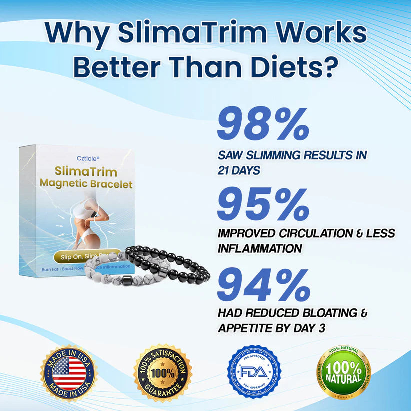 🔥BLACK FRIDAY 70% - SlimaTrim Magnetic Bracelet