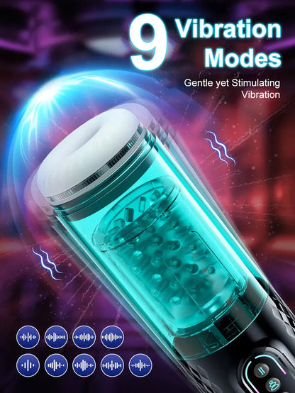 ❤【Discreet Delivery】-Smart Suction & Stroke Device – Fully Automated for Effortless Enjoyment