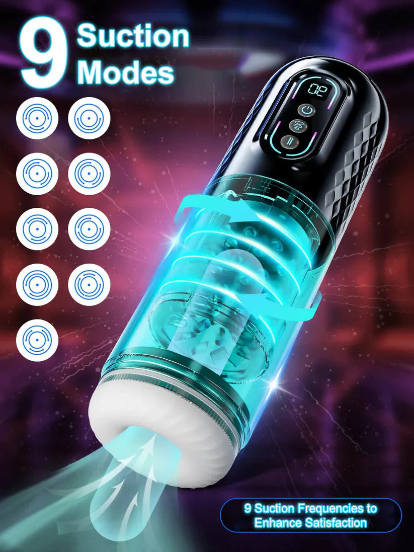 ❤【Discreet Delivery】-Smart Suction & Stroke Device – Fully Automated for Effortless Enjoyment