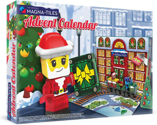 🎁Last Day Promotion 49% OFF🔥 Advent Calendar 34-Piece Magnetic Construction Set, The Original Magnetic Building Brand