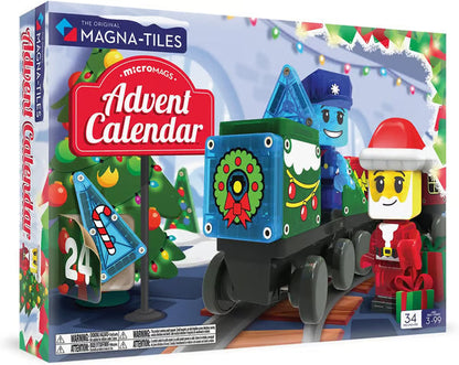 🎁Last Day Promotion 49% OFF🔥 Advent Calendar 34-Piece Magnetic Construction Set, The Original Magnetic Building Brand